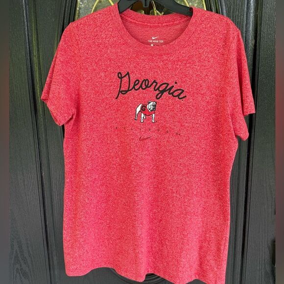 Nike Red Georgia Bulldogs Tee - Picture 1 of 4
